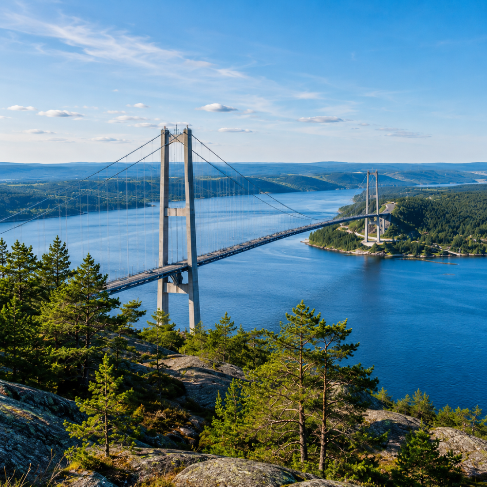 Höga Kusten i Sverige
